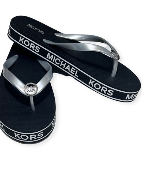 michael kors animal print slippers|Michael Kors slippers for men.